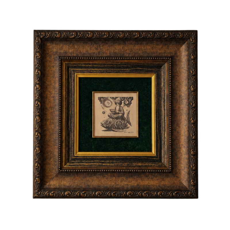 Balık ve Bilge 43x43
